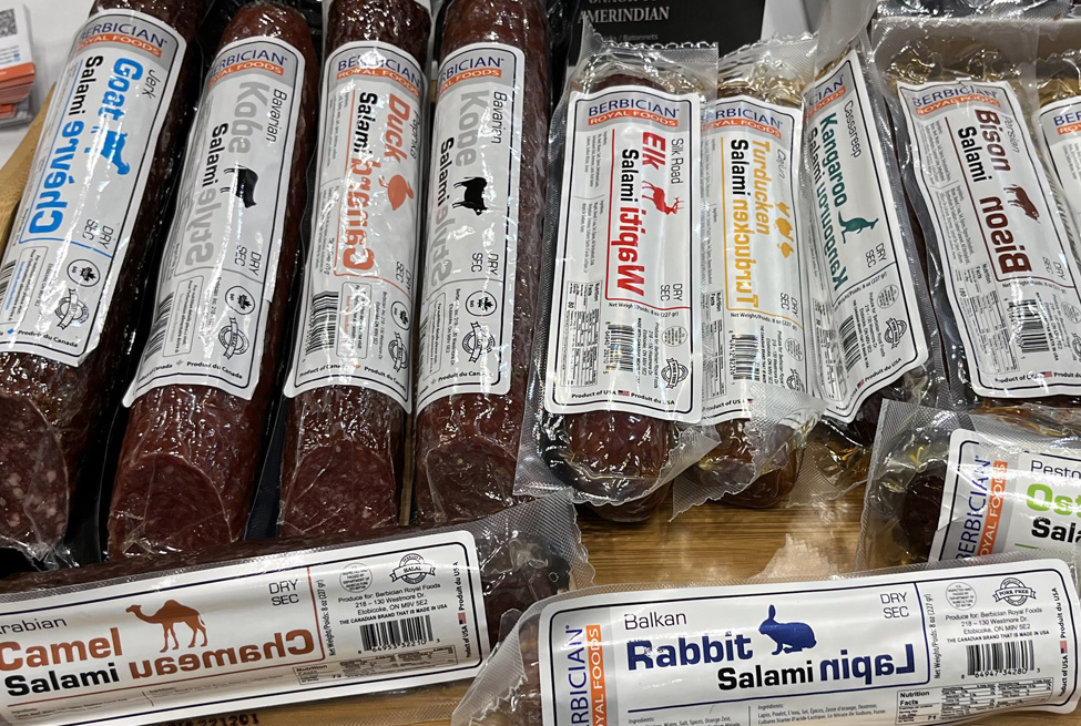 Meats packaging